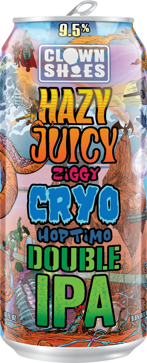 Hazy Juicy Ziggy Cryo Hoptimo Double IPA